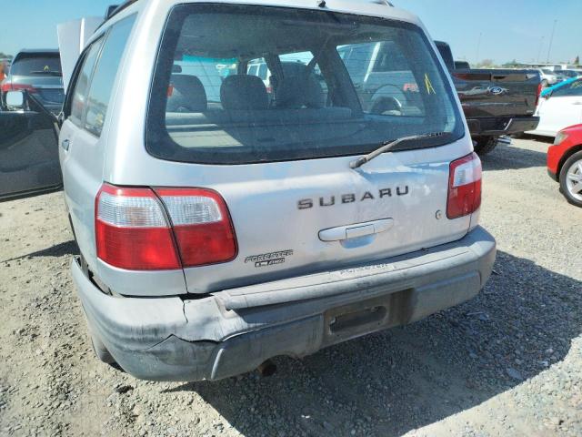 Photo 9 from auction – 2002 SUBARU FORESTER L with VIN JF1SF63512H751491