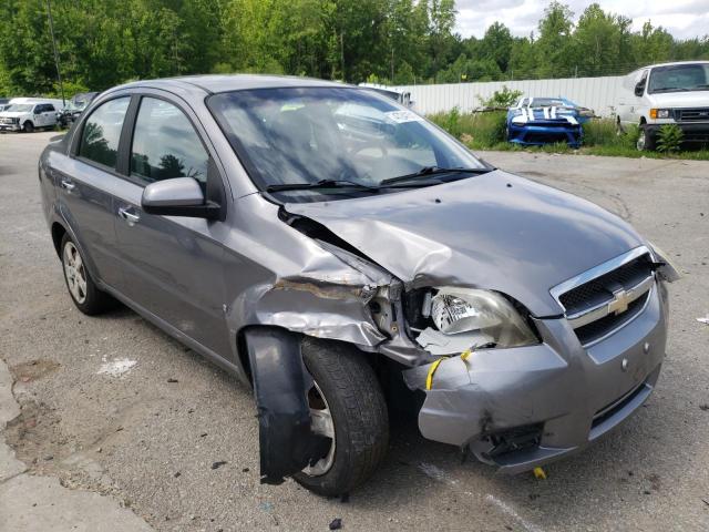 CHEVROLET AVEO LT 2009 with VIN KL1TG56E39B300472 - Photo from auction