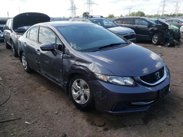 HONDA CIVIC LX 2015 with VIN 19XFB2F55FE060519 - Photo from auction