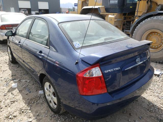 Photo 3 from auction – 2005 KIA SPECTRA LX with VIN KNAFE122255199141