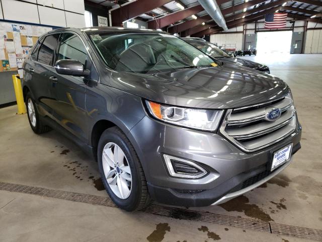 FORD EDGE SEL 2015 with VIN 2FMTK4J95FBB68411 - Photo from auction