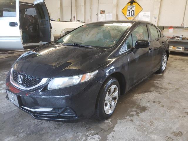 Photo 2 from auction – 2014 HONDA CIVIC LX with VIN 19XFB2F5XEE037011