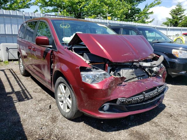 DODGE GRAND CARA 2018 with VIN 2C4RDGDG8JR165619 - Photo from auction