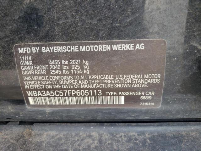 Foto 10 de la subasta – 2015 BMW 328 I con VIN WBA3A5C57FP605113