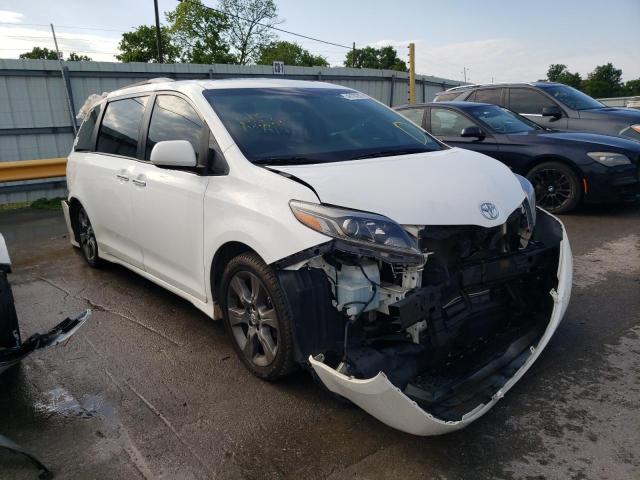 Photo 1 from auction – 2016 TOYOTA SIENNA SE with VIN 5TDXK3DC1GS765109