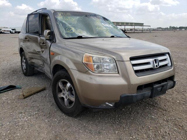HONDA PILOT EX 2008 with VIN 5FNYF28478B004502 - Photo from auction