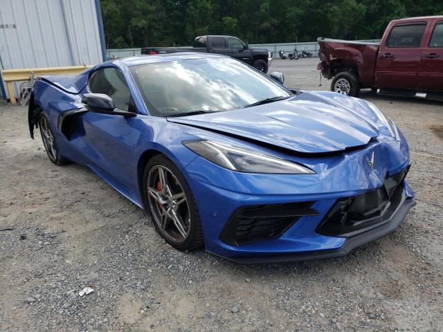 CHEVROLET CORVETTE S 2021 with VIN 1G1YC2D45M5119960 - Photo from auction