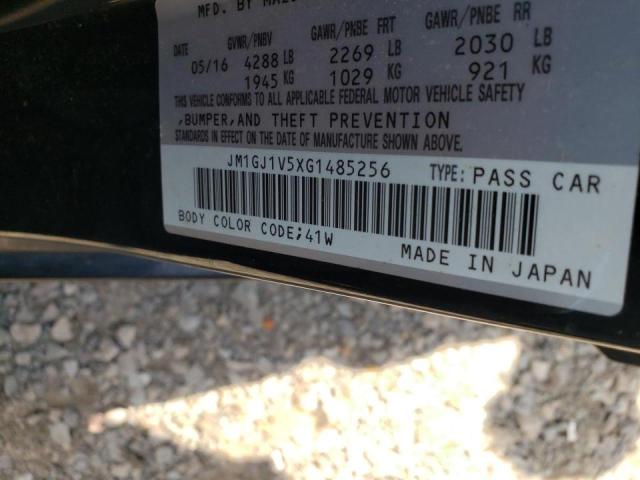 Photo 10 from auction – 2016 MAZDA 6 TOURING with VIN JM1GJ1V5XG1485256