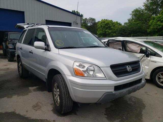 HONDA PILOT EX 2003 with VIN 2HKYF18493H521904 - Photo from auction