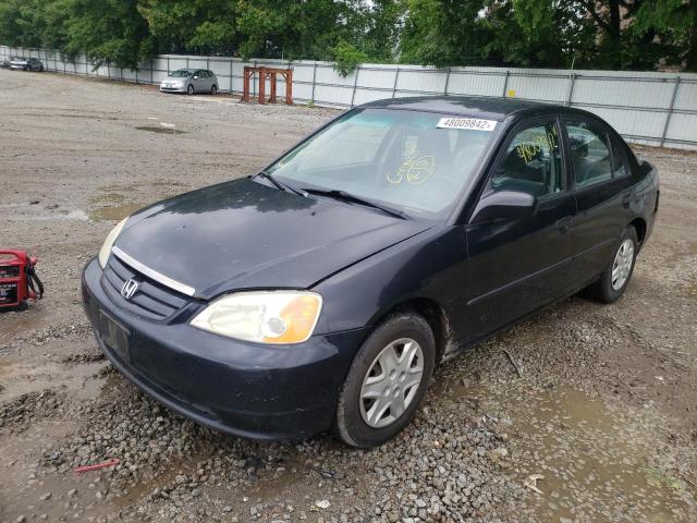 Photo 2 from auction – 2003 HONDA CIVIC DX with VIN 2HGES151X3H562187