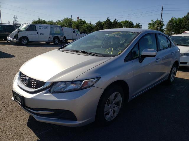 Photo 2 from auction – 2014 HONDA CIVIC LX with VIN 19XFB2F56EE030167