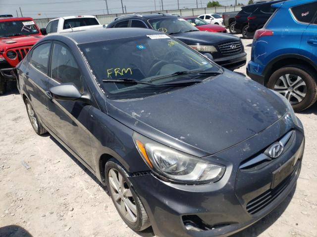 HYUNDAI ACCENT GLS 2012 with VIN KMHCU4AE8CU058076 - Photo from auction