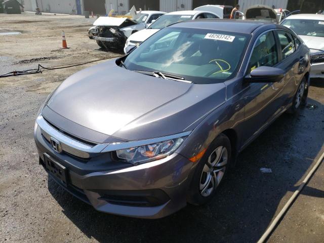 Photo 2 from auction – 2017 HONDA CIVIC LX with VIN 19XFC2F53HE017202