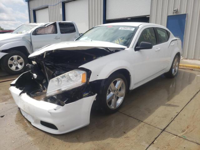 Photo 2 from auction – 2014 DODGE AVENGER SE with VIN 1C3CDZAB2EN103974