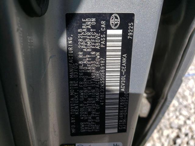 Photo 10 from auction – 2005 TOYOTA CAMRY LE with VIN 4T1BE32K55U569187