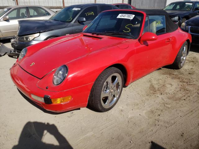 Photo 2 from auction – 1996 PORSCHE 911 CARRER with VIN WP0CA2992TS342081
