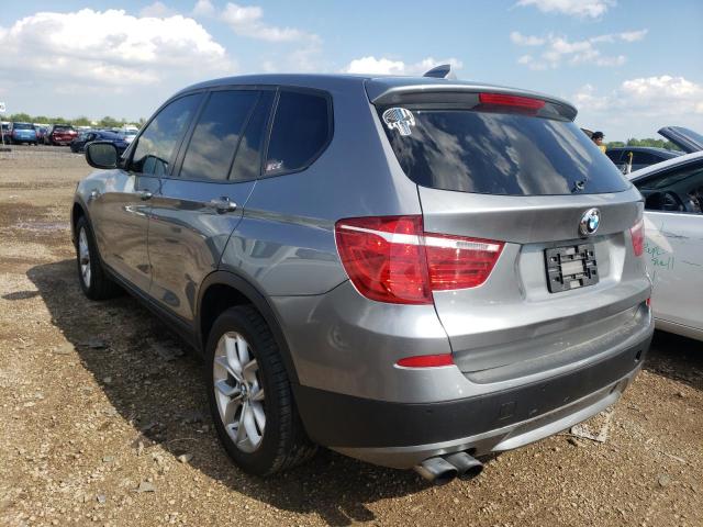 Photo 3 from auction – 2011 BMW X3 XDRIVE3 with VIN 5UXWX7C52BL733401