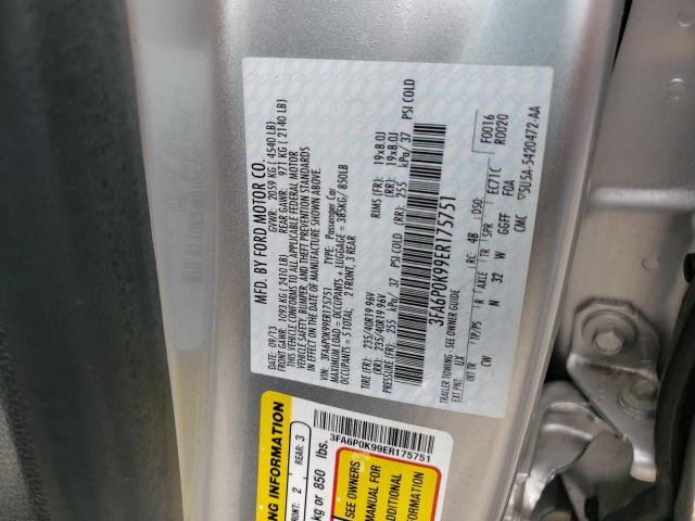 Photo 10 from auction – 2014 FORD FUSION TIT with VIN 3FA6P0K99ER175751