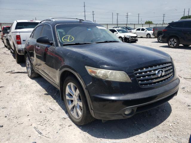INFINITI FX35 2005 with VIN JNRAS08WX5X201782 - Photo from auction