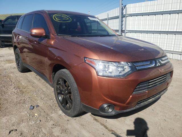 MITSUBISHI OUTLANDER 2014 with VIN JA4JZ4AX9EZ001691 - Photo from auction