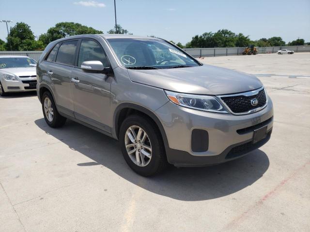 KIA SORENTO LX 2015 with VIN 5XYKT3A66FG576540 - Photo from auction