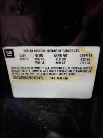 Photo 10 from auction – 2006 CHEVROLET IMPALA SUP with VIN 2G1WD58C869123479