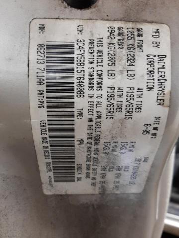 Photo 10 from auction – 2005 CHRYSLER PT CRUISER with VIN 3C4FY58B15T640086