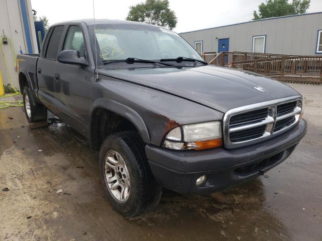 DODGE DAKOTA QUA 2004 with VIN 1D7HG38K14S635217 - Photo from auction