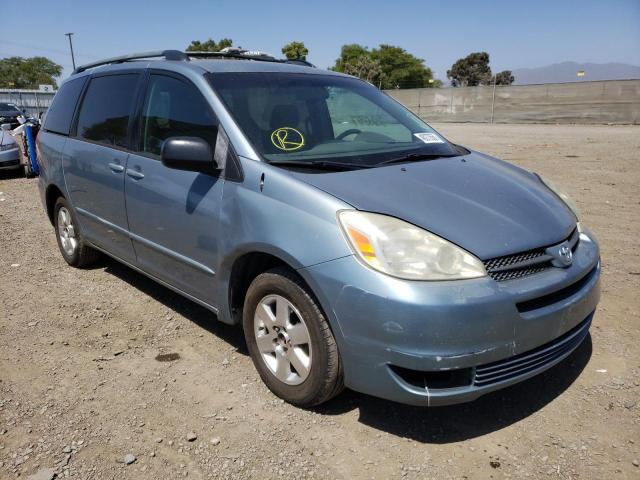 TOYOTA SIENNA CE 2005 with VIN 5TDZA23C25S235073 - Photo from auction