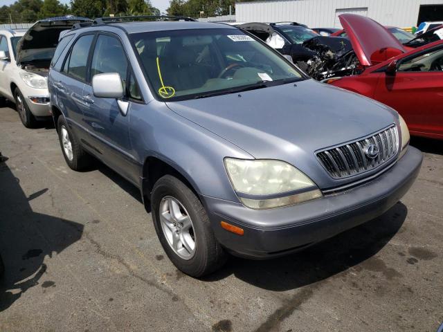 LEXUS RX 300 2002 with VIN JTJHF10U620285569 - Photo from auction