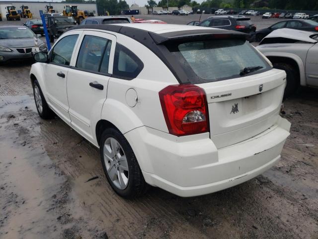 Photo 3 from auction – 2007 DODGE CALIBER SX with VIN 1B3HB48B27D163652
