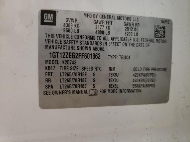 Photo 10 from auction – 2015 GMC SIERRA K25 with VIN 1GT12ZEG2FF601862