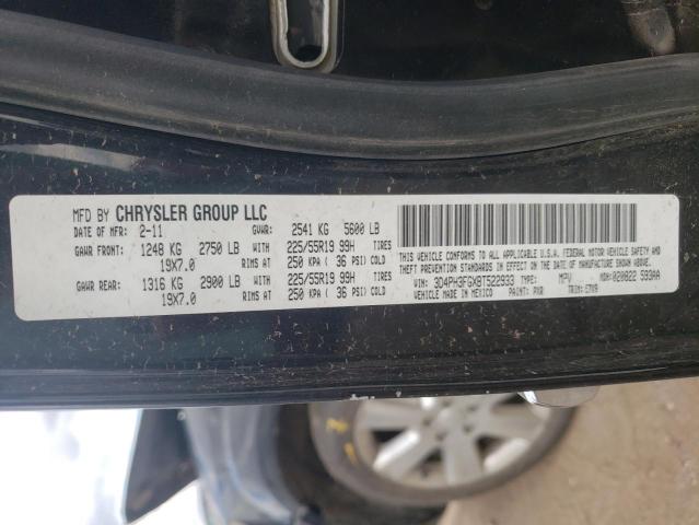 Photo 10 from auction – 2011 DODGE JOURNEY CR with VIN 3D4PH3FGXBT522933