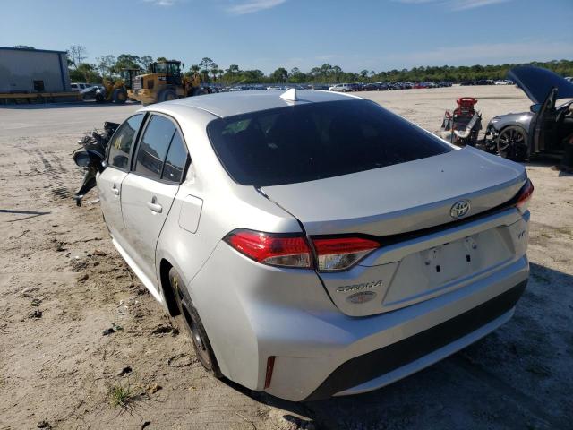 Photo 3 from auction – 2021 TOYOTA COROLLA LE with VIN 5YFEPMAE4MP229215