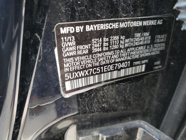 Photo 10 from auction – 2014 BMW X3 XDRIVE3 with VIN 5UXWX7C51E0E79401