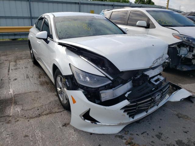 HYUNDAI SONATA SE 2022 with VIN 5NPEG4JA6NH147384 - Photo from auction