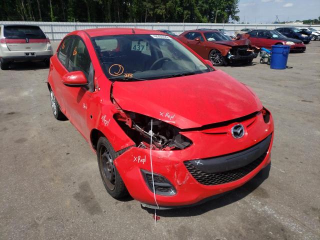 MAZDA MAZDA2 2013 with VIN JM1DE1KY7D0157266 - Photo from auction
