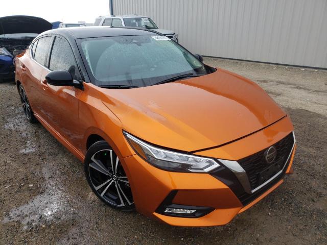 NISSAN SENTRA SR 2021 with VIN 3N1AB8DV6MY210829 - Photo from auction