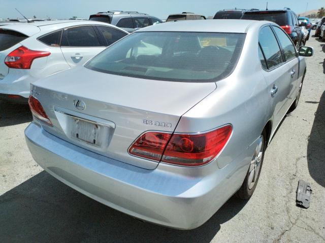 Photo 4 from auction – 2005 LEXUS ES 330 with VIN JTHBA30G455140081