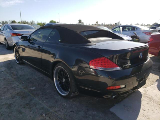 Photo 3 from auction – 2007 BMW 650 I with VIN WBAEK13537CN82663