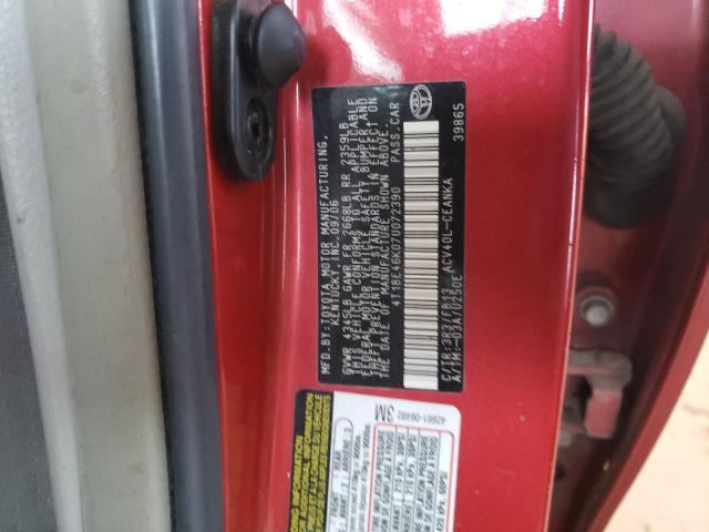 Photo 10 from auction – 2007 TOYOTA CAMRY CE with VIN 4T1BE46K07U072390