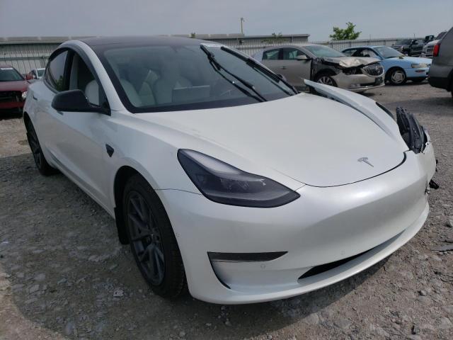 TESLA MODEL 3 2021 with VIN 5YJ3E1EB4MF925791 - Photo from auction