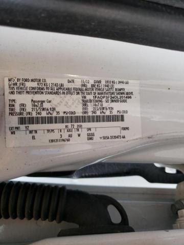 Фото 10 с аукциона – 2013 FORD FOCUS SE с VIN 1FADP3F24DL201496