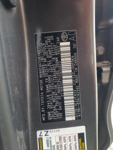 Zdjęcie 10 z aukcji – 2007 TOYOTA COROLLA MA z VIN 2T1KR32E77C655023