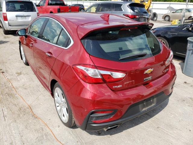 Photo 3 from auction – 2017 CHEVROLET CRUZE PREM with VIN 3G1BF6SM6HS578448