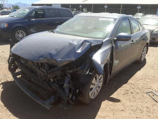 Photo 2 from auction – 2021 NISSAN SENTRA S with VIN 3N1AB8BV6MY245311