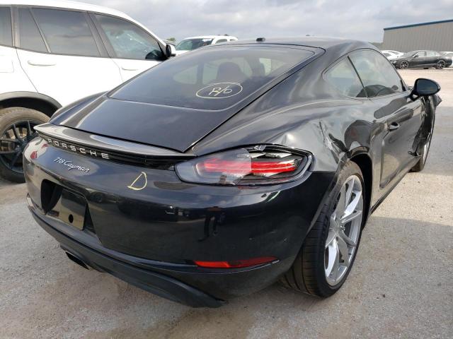 Photo 4 from auction – 2021 PORSCHE CAYMAN BAS with VIN WP0AA2A85MS260454