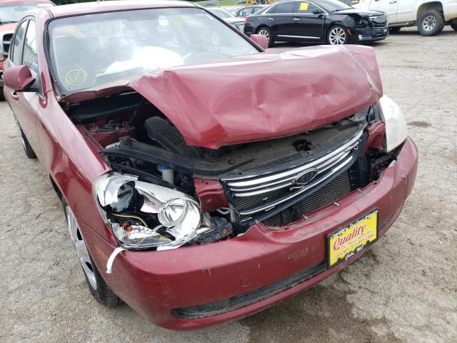 Photo 9 from auction – 2008 KIA OPTIMA LX with VIN KNAGE123285246301