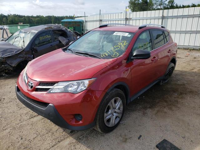 Photo 2 from auction – 2013 TOYOTA RAV4 LE with VIN 2T3BFREVXDW115156