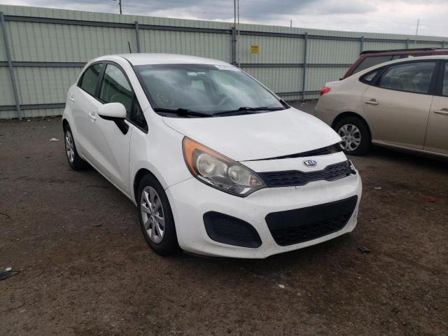 KIA RIO LX 2012 مع رقم تعريف المركبة KNADM5A38C6017610 - صورة من المزاد